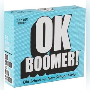 OK Boomer The Old School vs New School Trivia Game 2-8 Players
